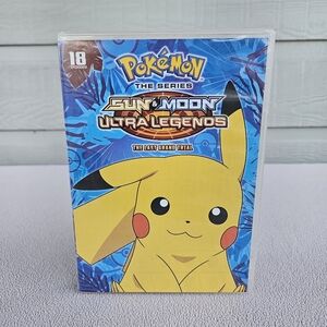 Pokémon the Series Sun & Moon Ultra Legends The Last Grand Trial DVD 18 Episodes